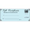 $ 25.00 E-CERTIFICATE
